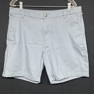 Lululemon Mens 36 Commission Short Classic 7’’ Light Blue Preppy Chino LM7AUDS